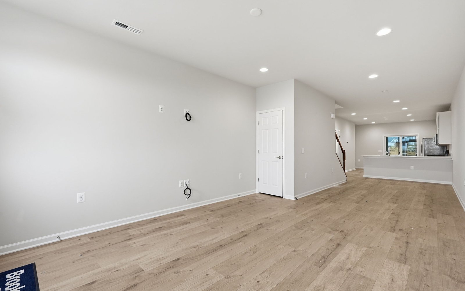 The living room of the Northgate on homesite 1010 at Hiatt Pointe at Snowden Bridge.