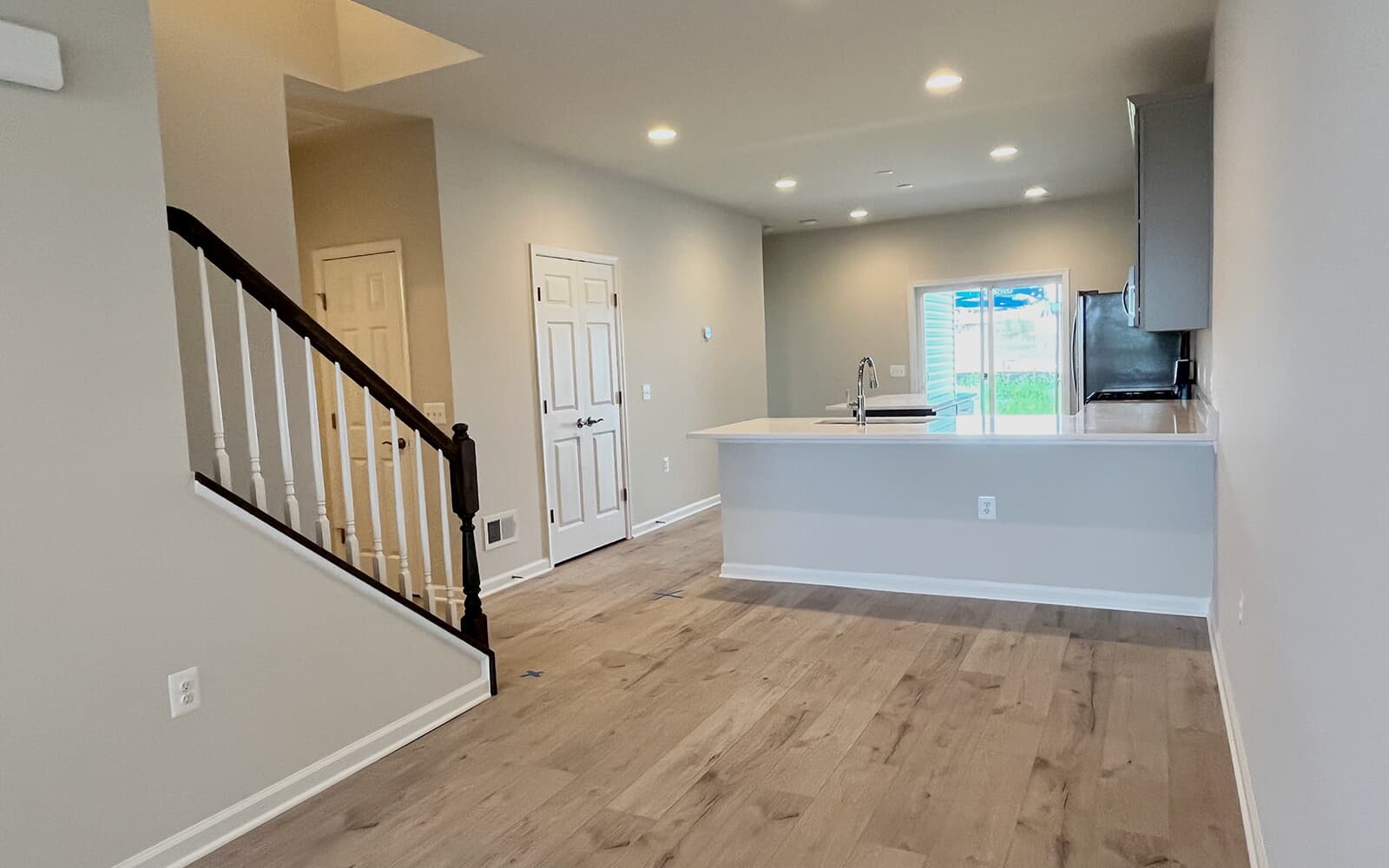 The main level of the Northgate on homesite 1012 at Hiatt Pointe at Snowden Bridge by Brookfield Residential.