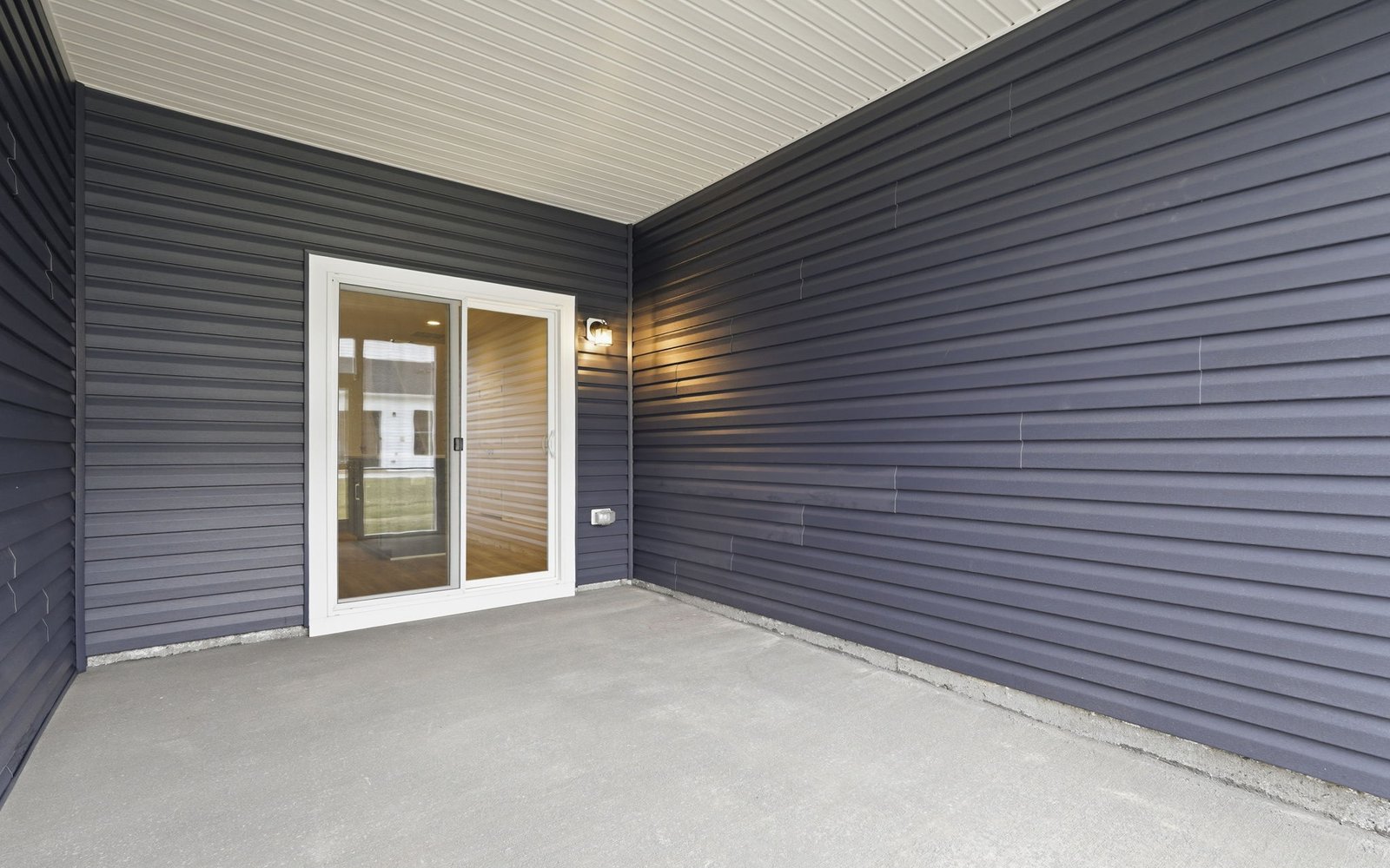 The screened porch of the Northgate on homesite 1099 at Hiatt Pointe at Snowden Bridge.