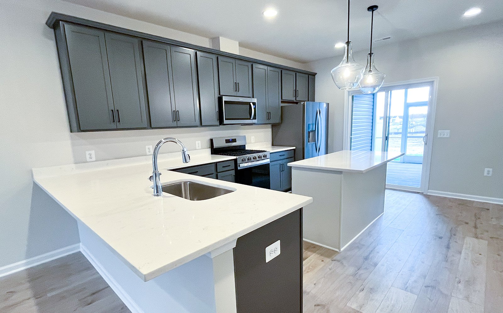 The kitchen of the Northgate on homesite 1011. 