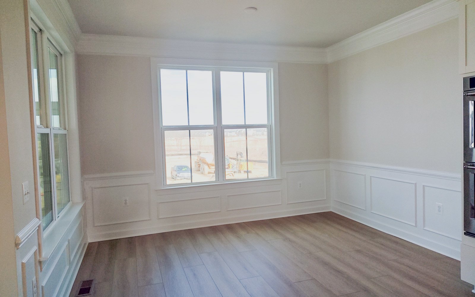 The dining room of the Rembrandt on homesite 2087.