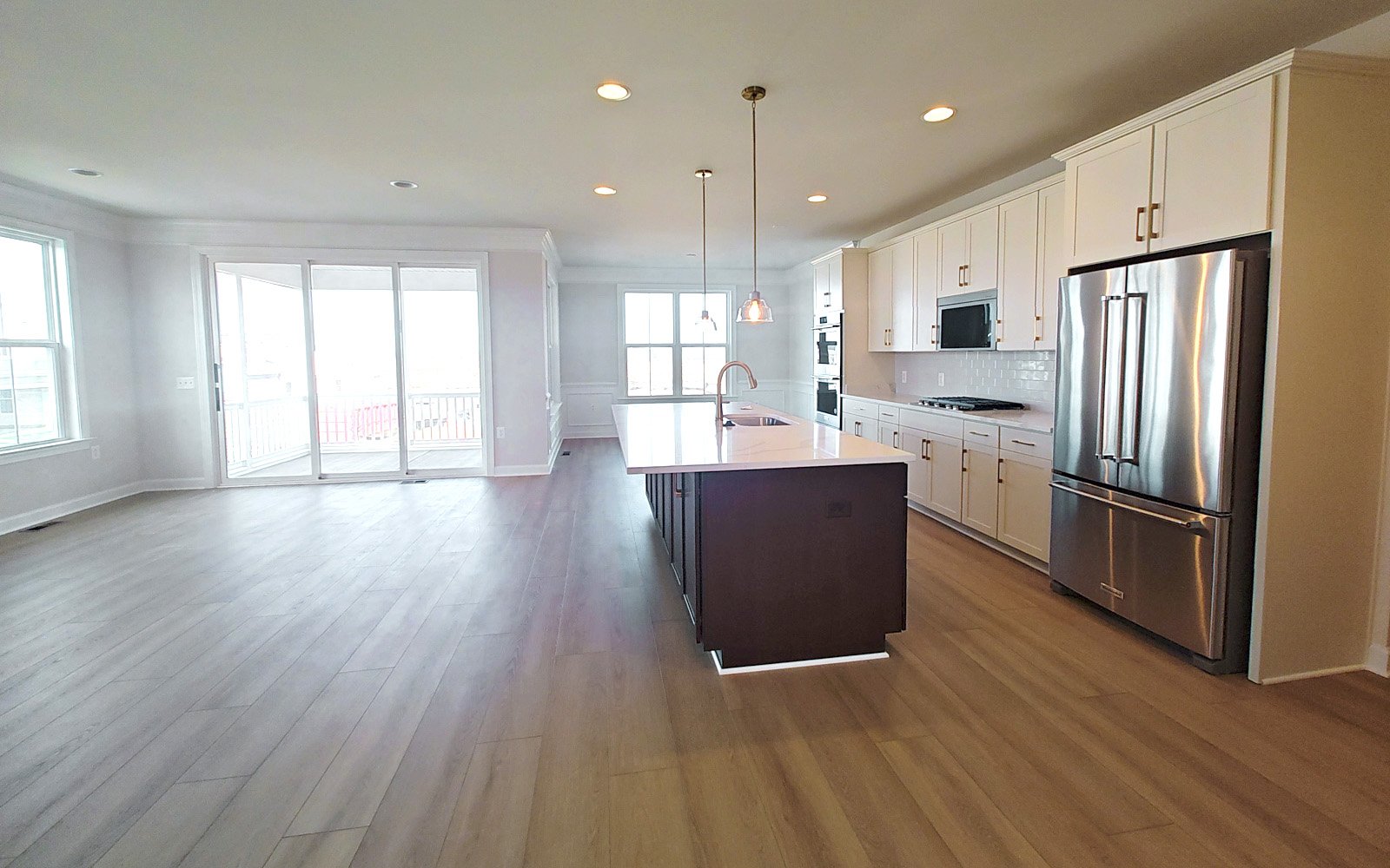 The main level of the Rembrandt on homesite 2087.