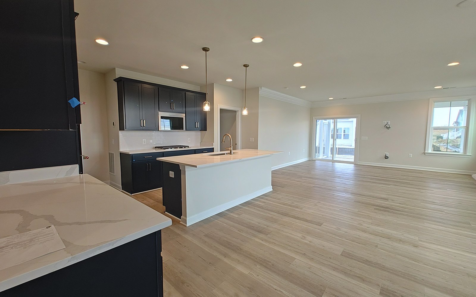 The main level of the Hemingway on homesite 2110 at Hiatt Pointe at Snowden Bridge.