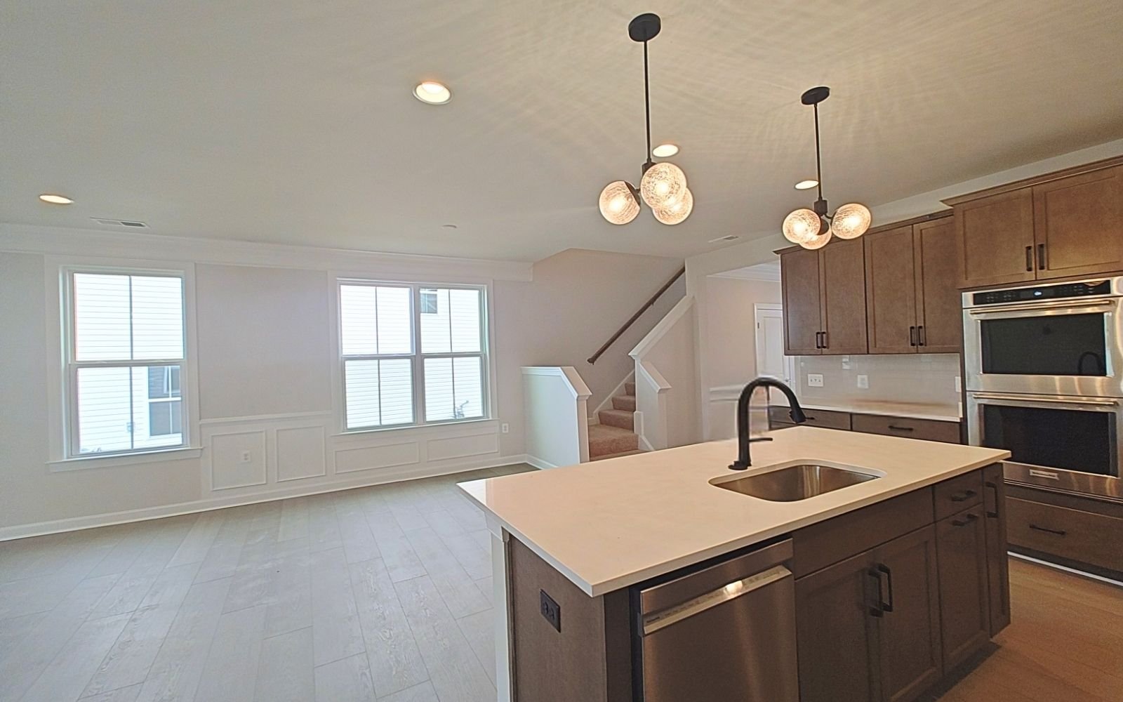 The main level of the Hemingway on homesite 2118 at Hiatt Pointe at Snowden Bridge.