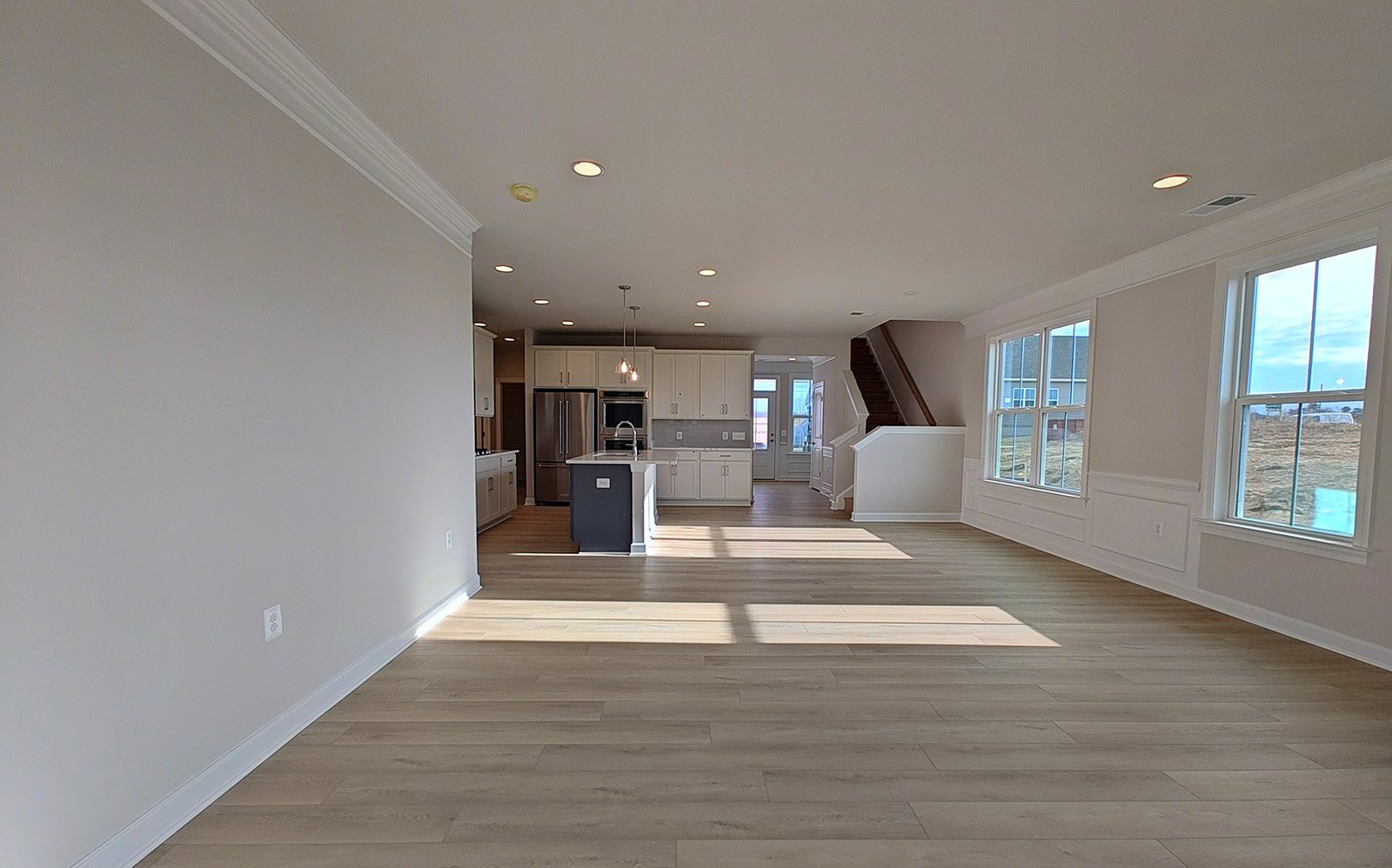 The main level of the Hemingway garden home on homesite 2121.