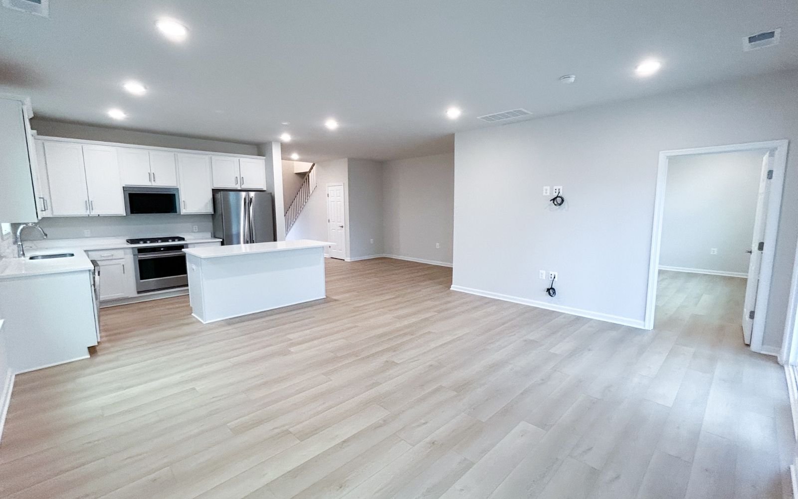 The main level of the Fitzgerald on homesite 2003 at Hiatt Pointe at Snowden Bridge.