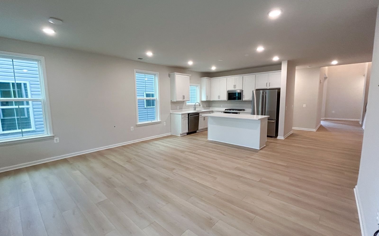 The main level of the Fitzgerald on homesite 2003 at Hiatt Pointe at Snowden Bridge.