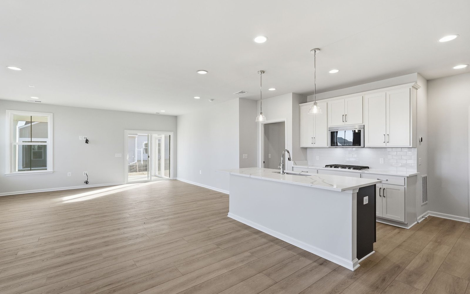 The main level of the Hemingway on homesite 2111 at Hiatt Pointe at Snowden Bridge.