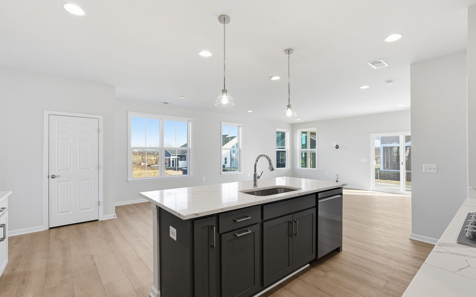 The main level of the Hemingway on homesite 2111 at Hiatt Pointe at Snowden Bridge.