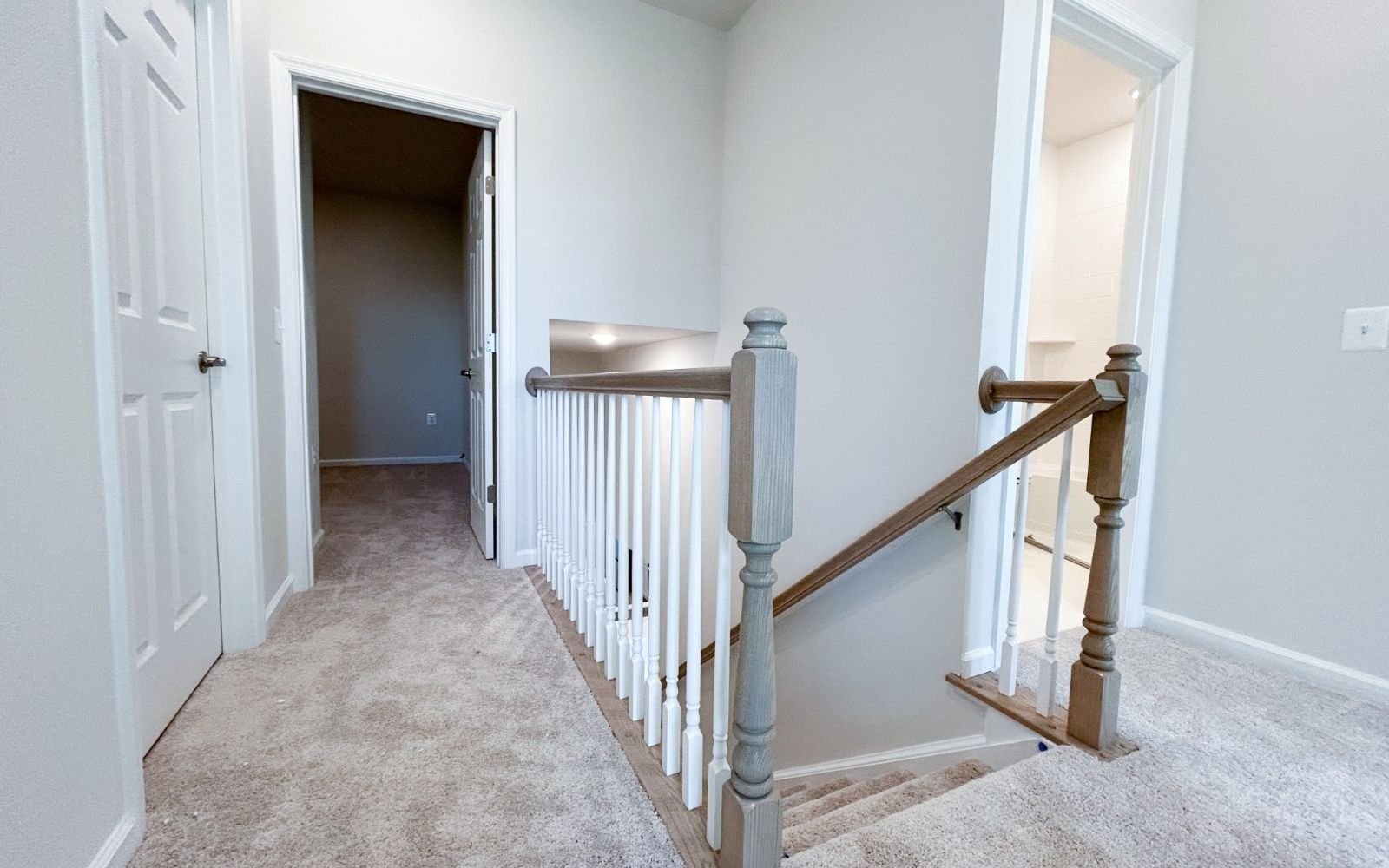 The upper level of the Northgate on homesite 1102 at Hiatt Pointe at Snowden Bridge.