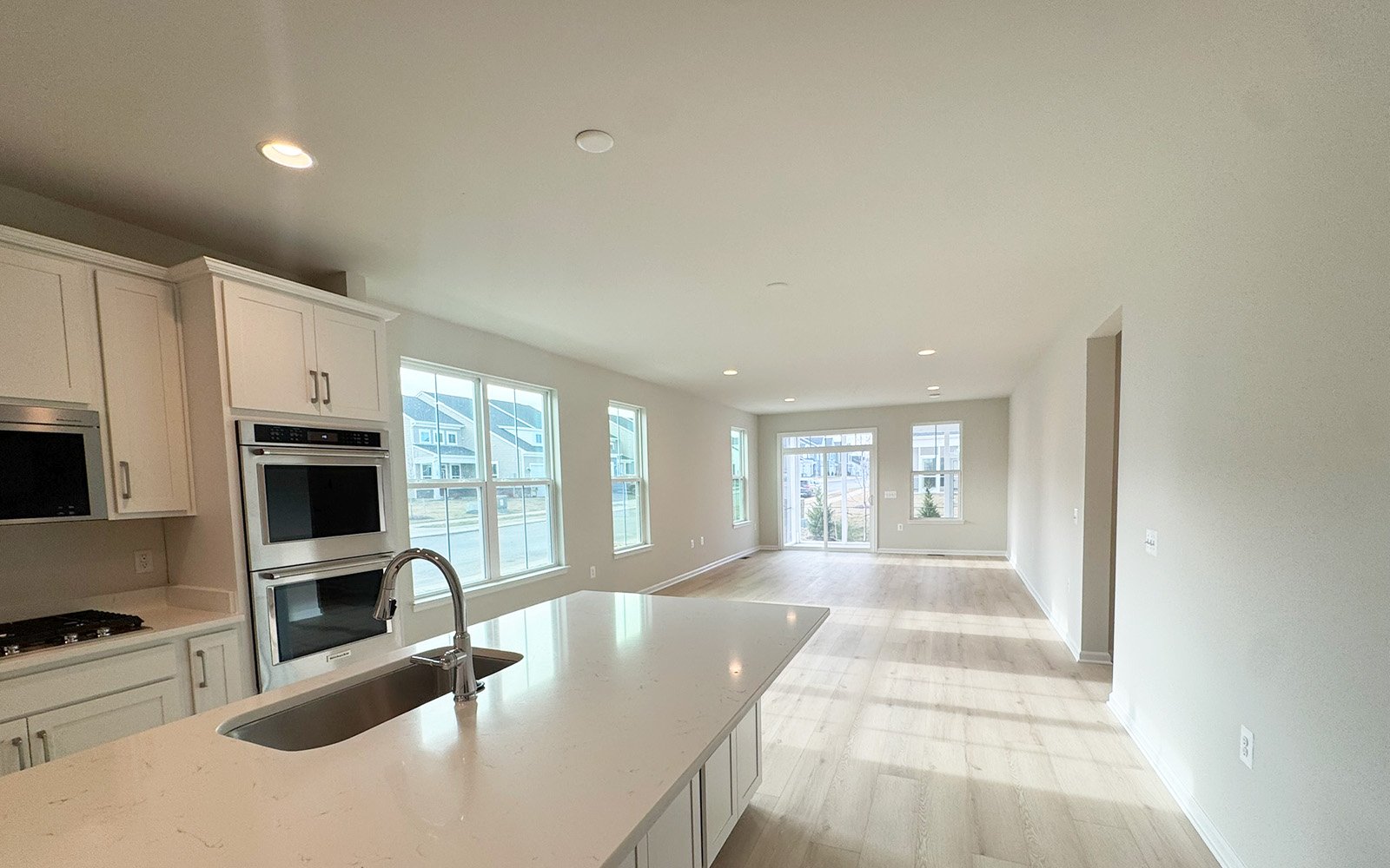 The main level of the Rockwell on homesite 1121 at Hiatt Pointe at Snowden Bridge.