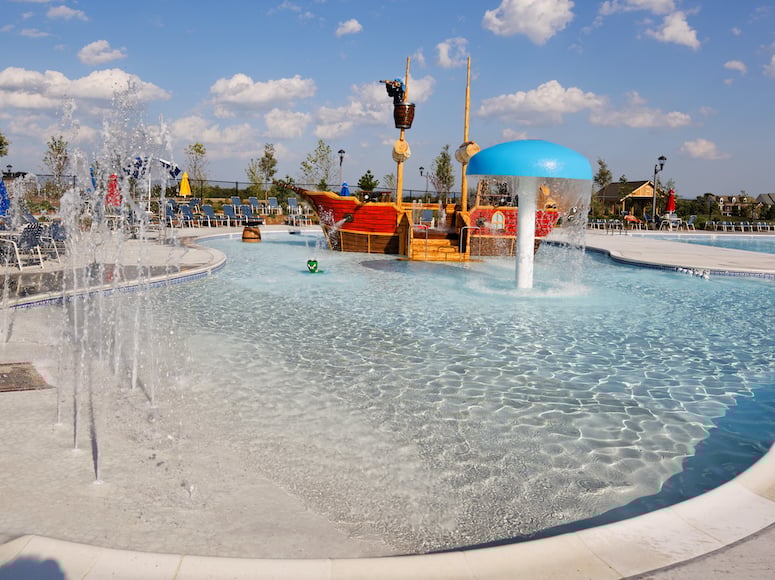 Snowden Bridge wade pool.