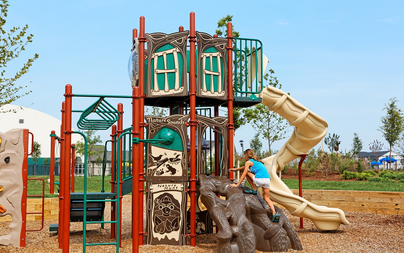 Playgrounds and tot lots in Snowden Bridge by Brookfield Residential 