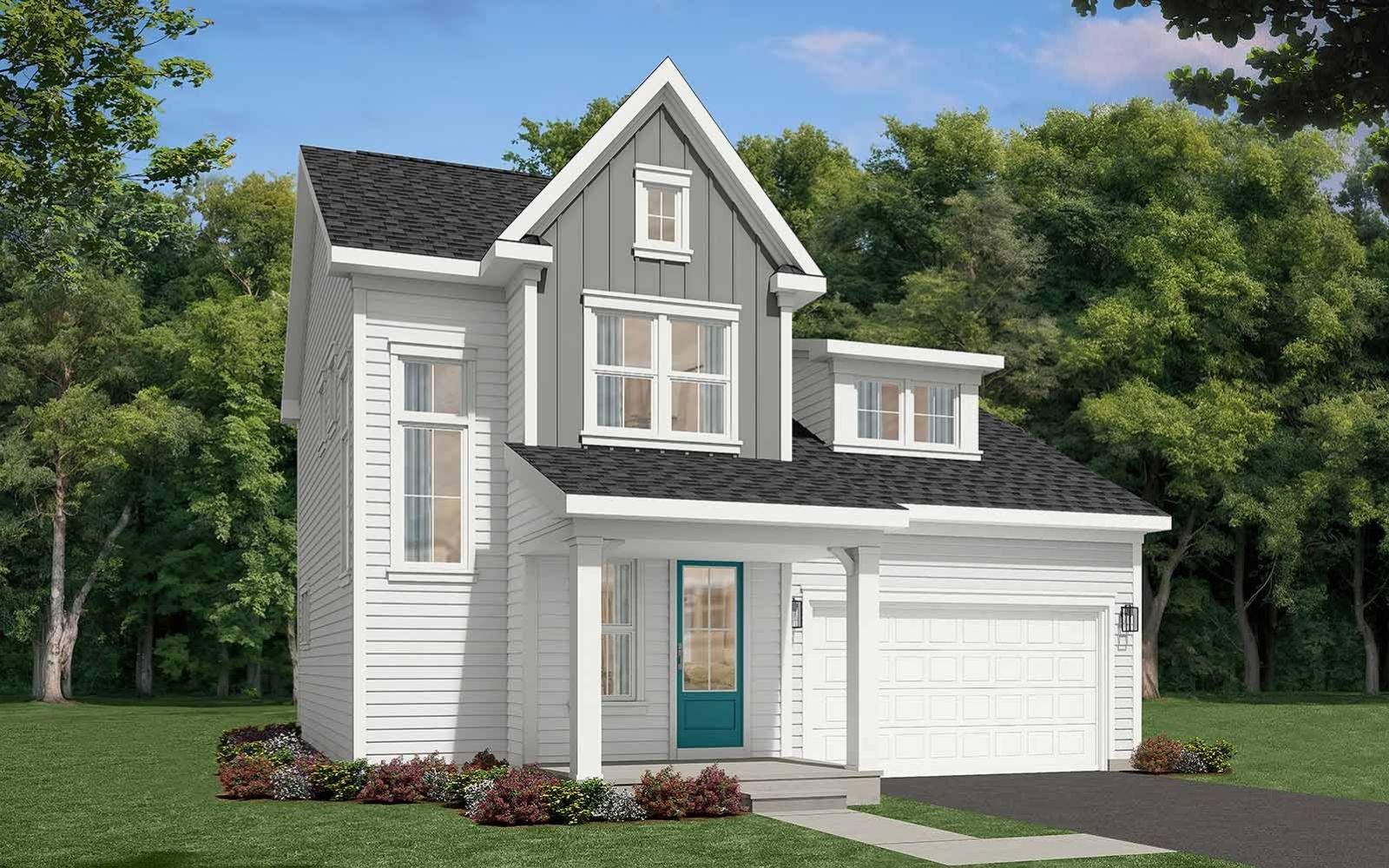 Elevation 1 of the Graham.