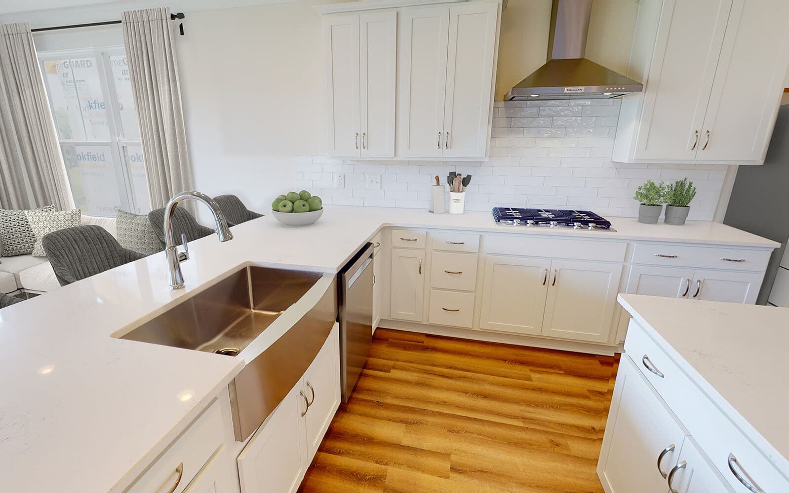 The kitchen of the Sinclair by Brookfield Residential