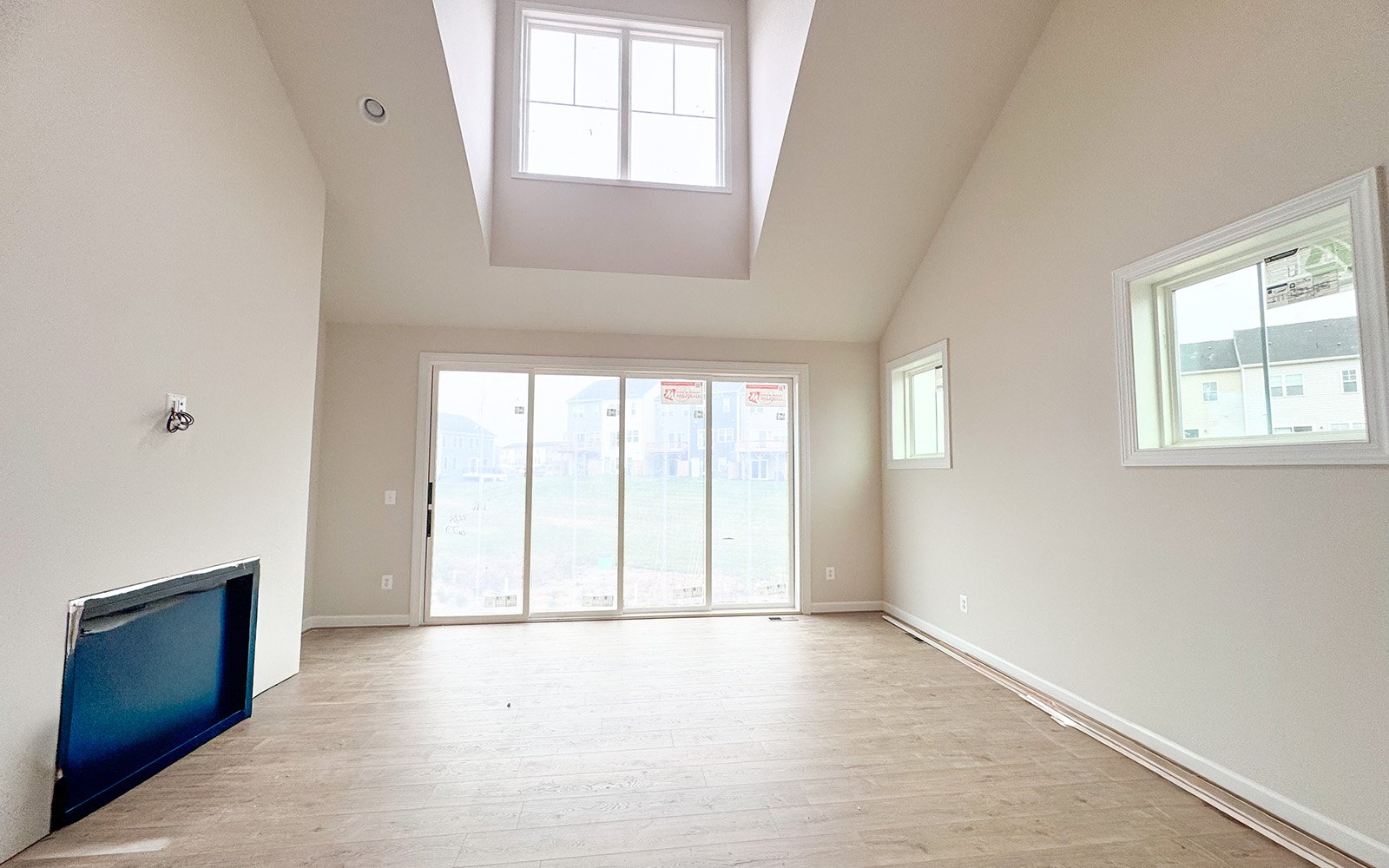 The main level in the Denison on homesite 2368 at Snowden Bridge.