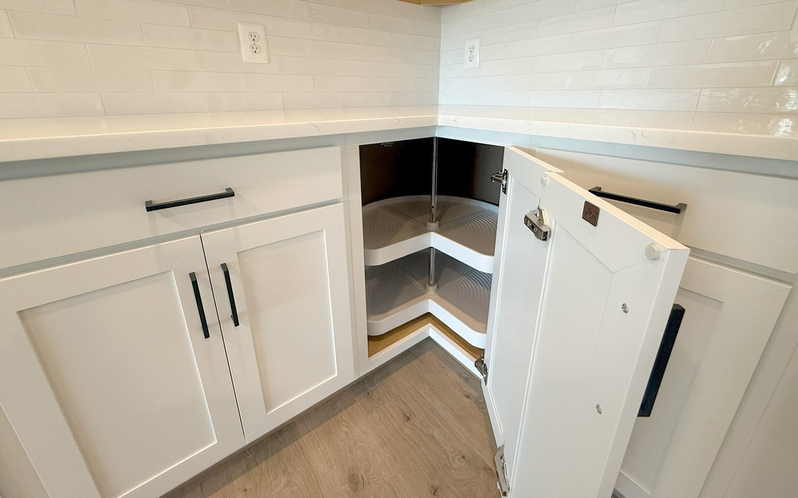 The kitchen details in the Denison on homesite 2368 at Snowden Bridge.