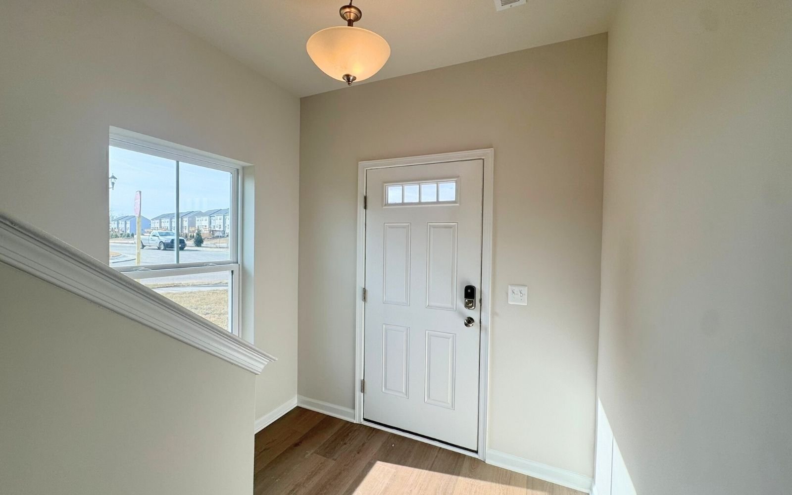 The foyer in the Skyline on homesite 2151 at Snowden Bridge.
