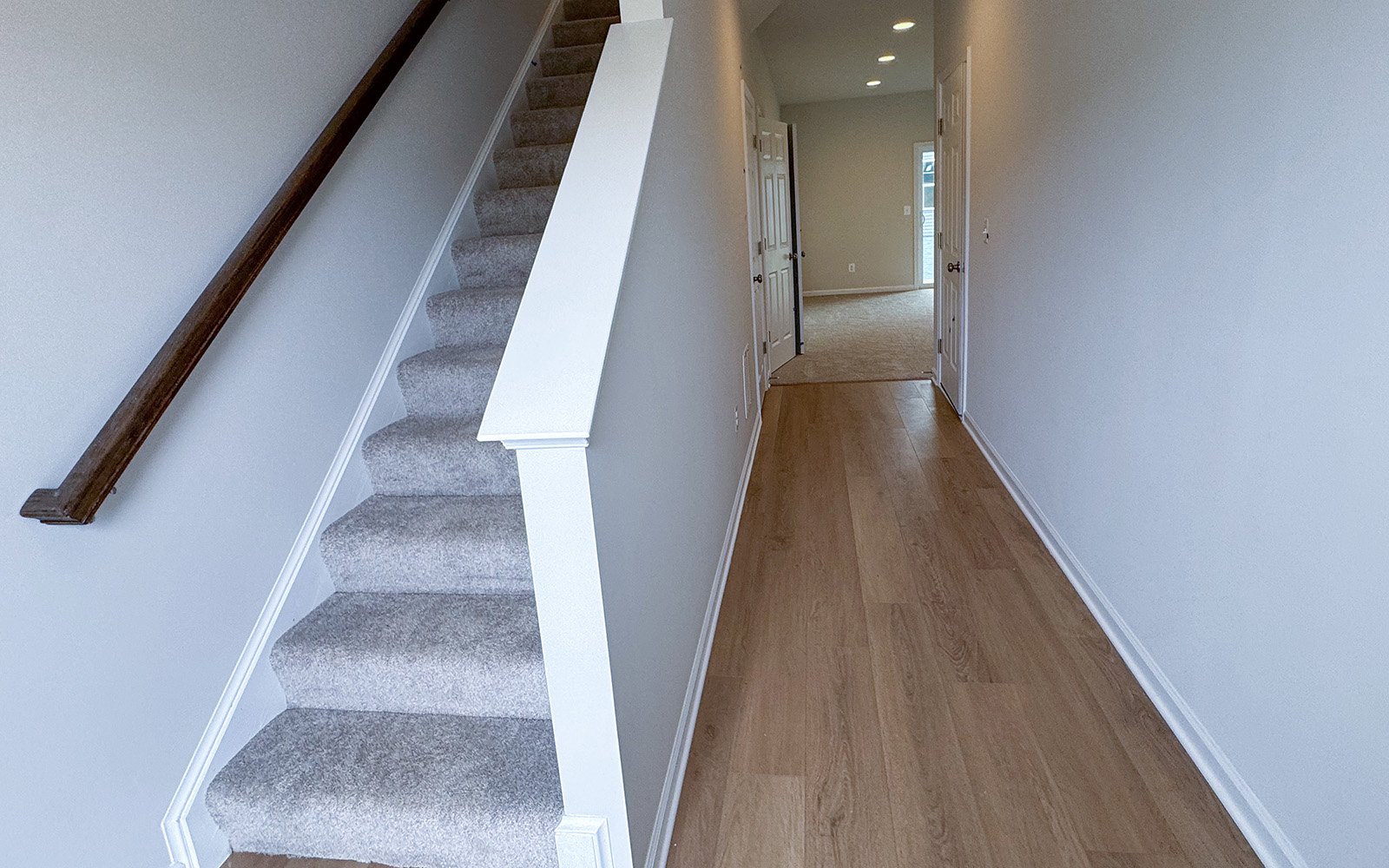 The entry of the Skyline on homesite 2153 at Snowden Bridge.