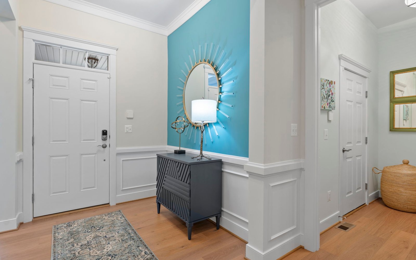 The foyer in the Monet at The Crest at Linton Hall.