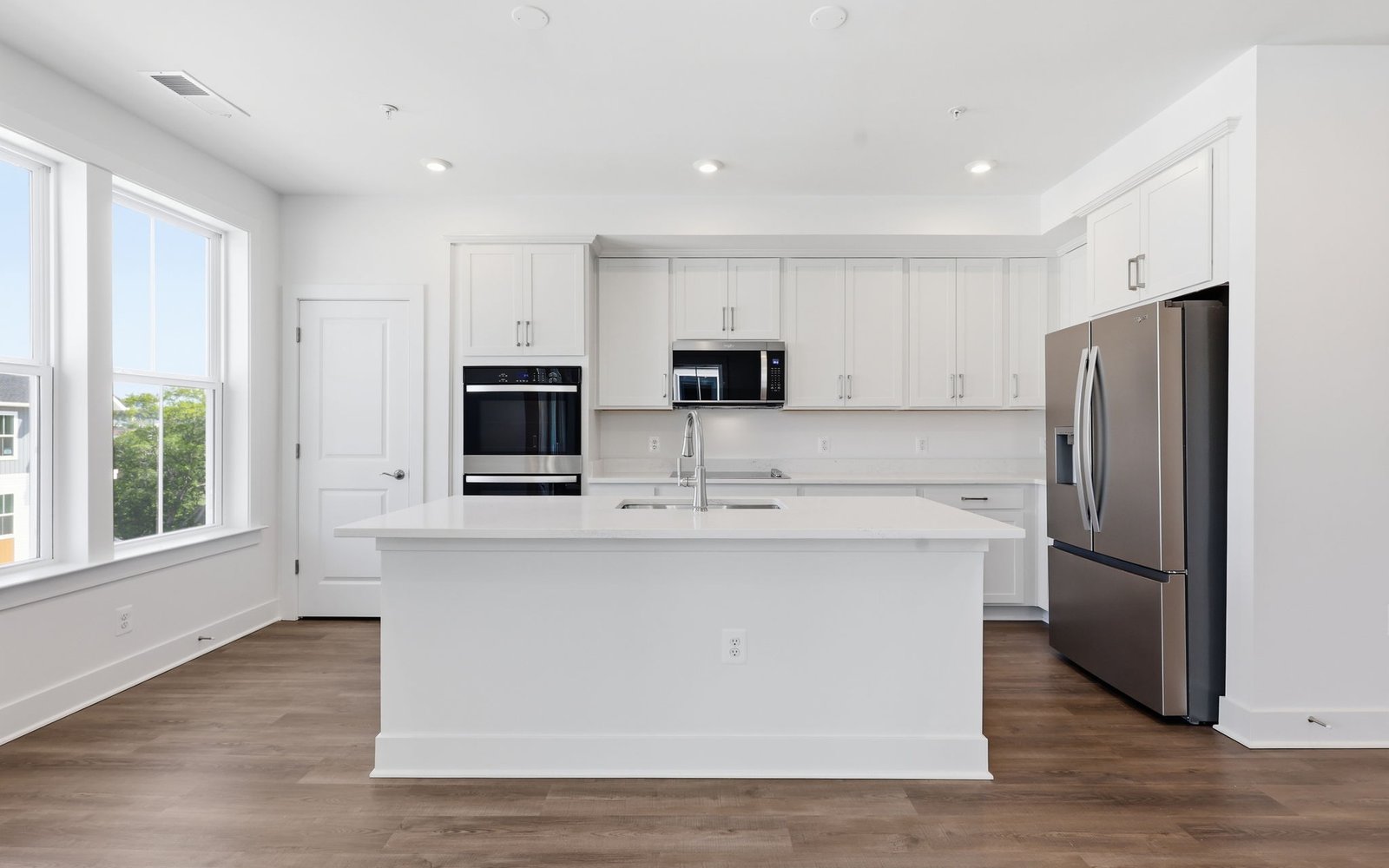 The kitchen of included selection package 2 in the Scarlet at Cascades at Embrey Mill.