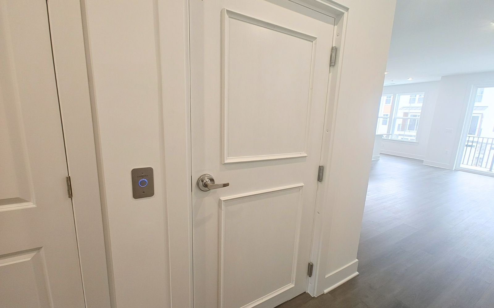The elevator in the Amber on homesite 1219 at Cascades at Embrey Mill.