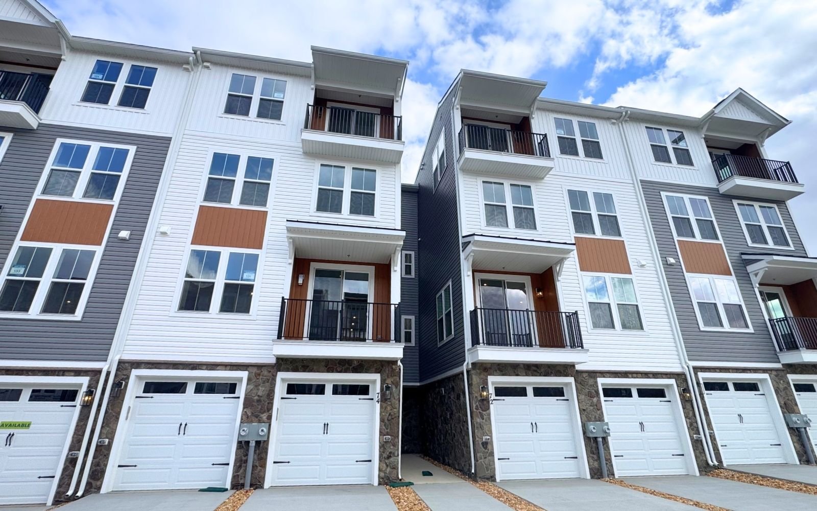 The cexterior of the Amber on homesite 131 at Cascades at Embrey Mill.