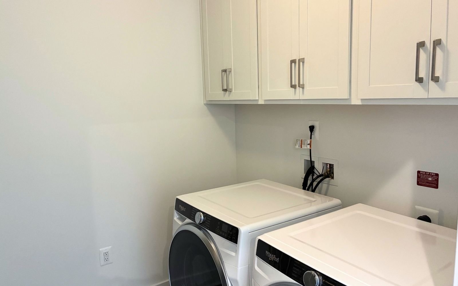 The laundry of the Scarlet on homesite 106 at Cascades at Embrey Mill.