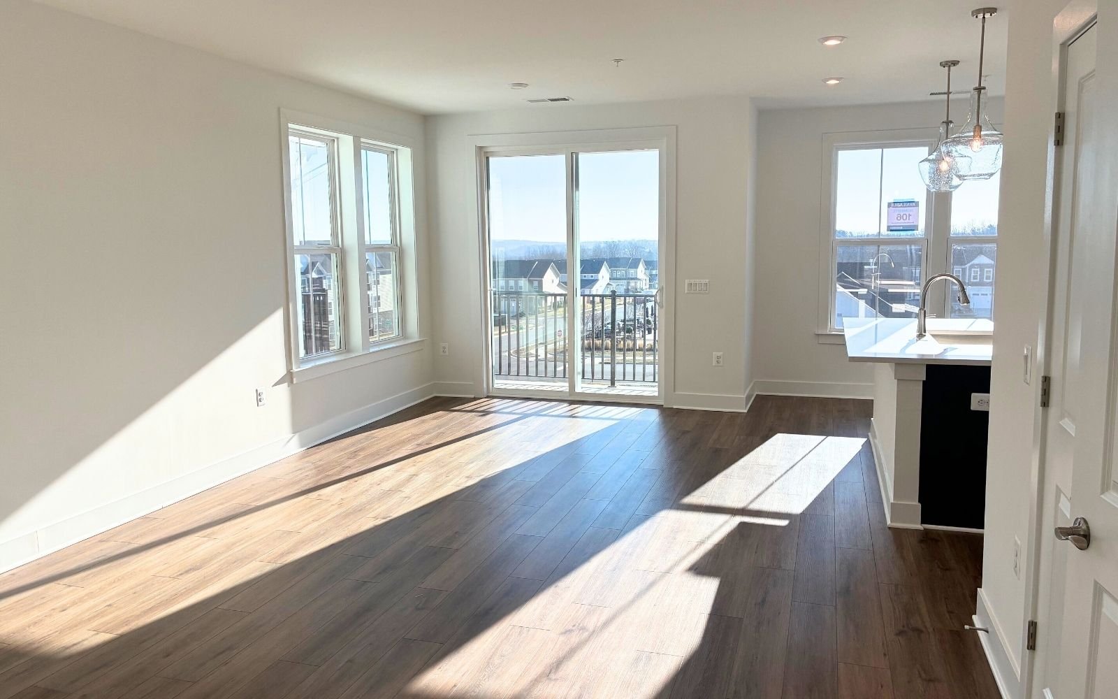 The main level of the Scarlet on homesite 106 at Cascades at Embrey Mill.