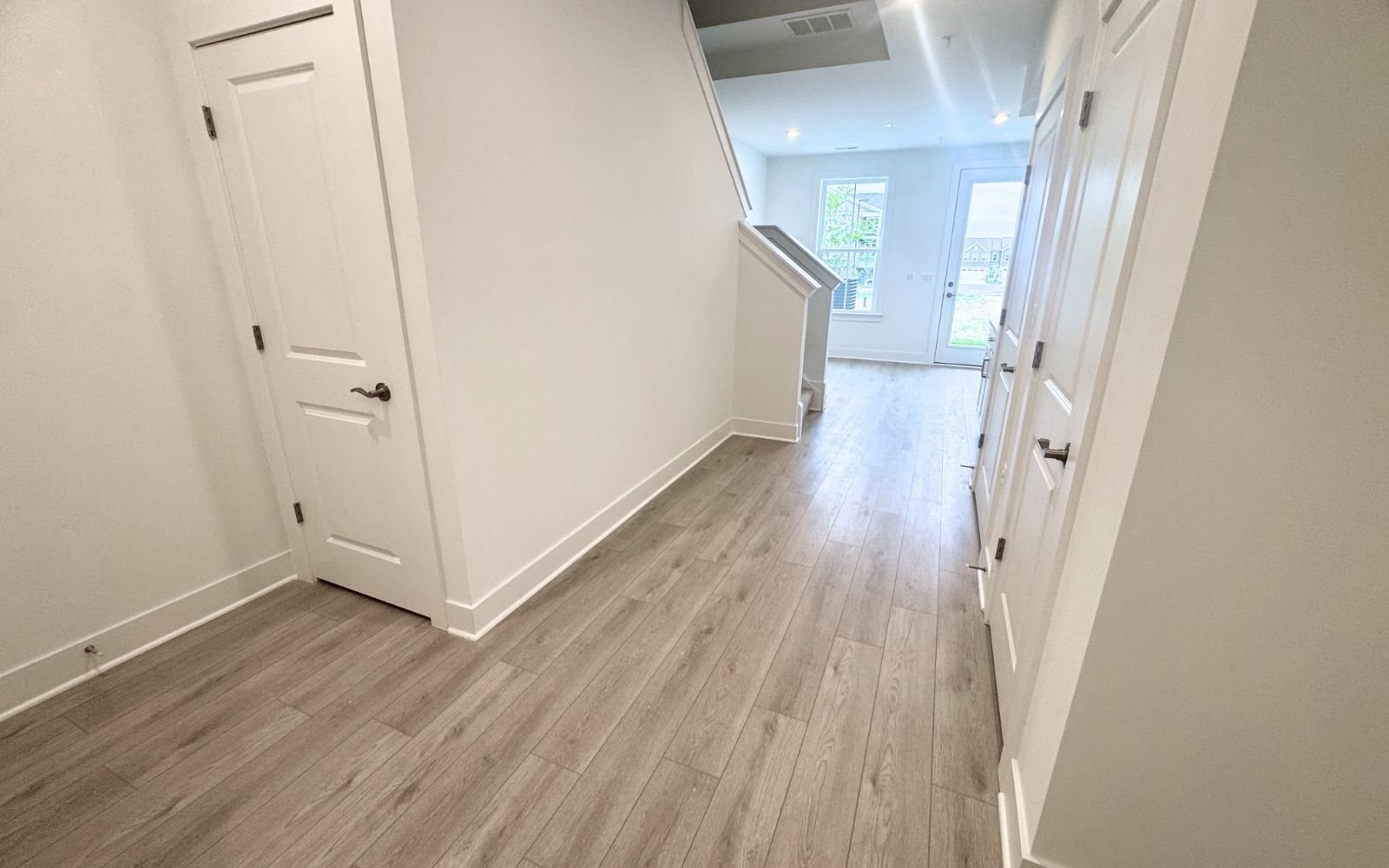 The foyer of the Scarlet on homesite 1140 at Cascades at Embrey Mill.