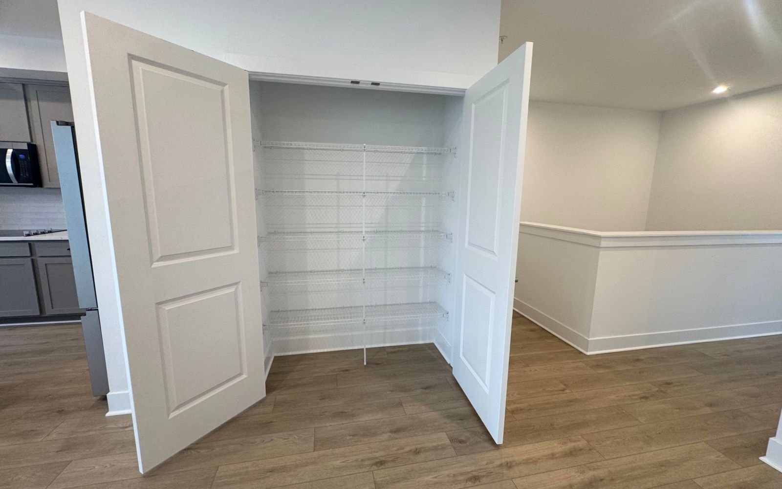 The pantry in the Scarlet on homesite 1140 at Cascades at Embrey Mill.