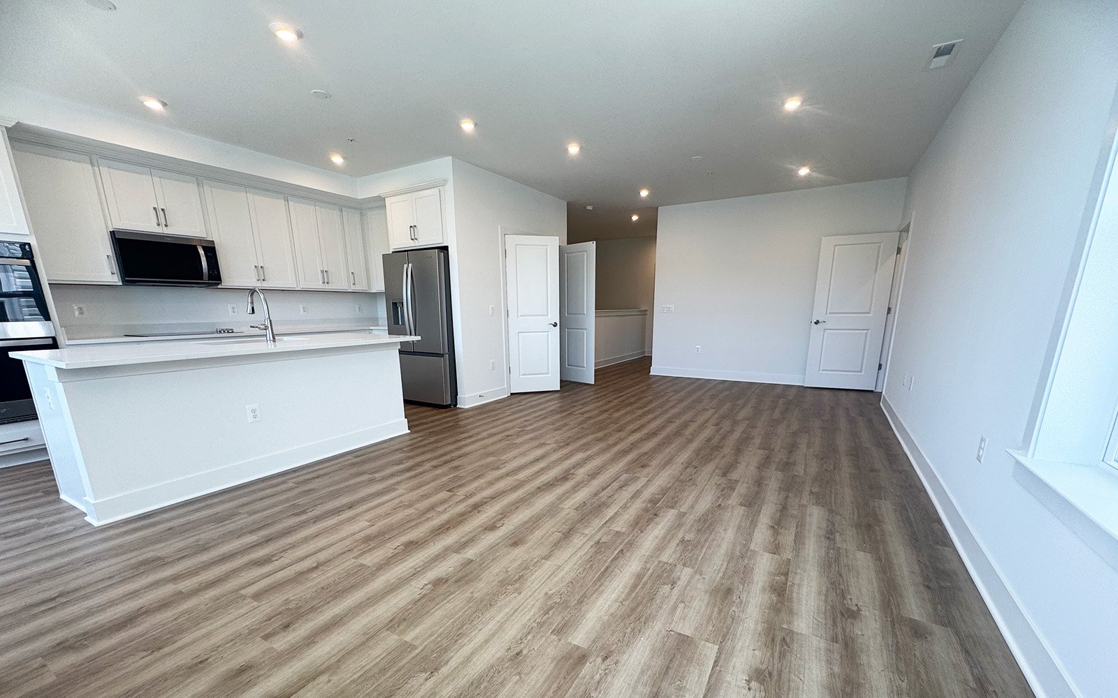 The main level of the Scarlet on homesite 128 at Cascades at Embrey Mill.