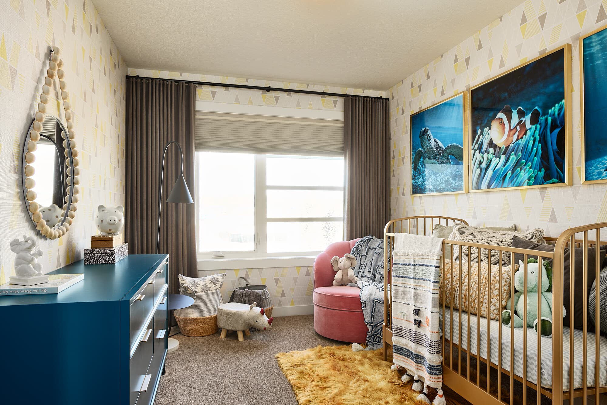 Bedroom of the Rundle 24 by Brookfield Residential