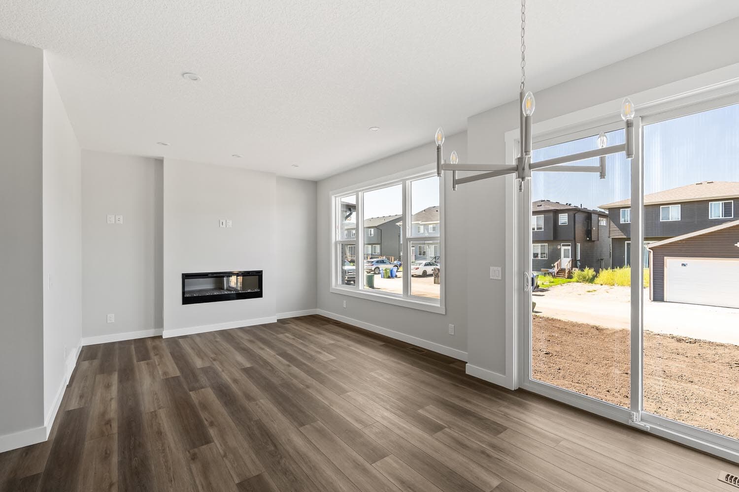 A photo of the front garage quick possession home at 144 Creekstone Circle SW in Creekstone by Brookfield Residential