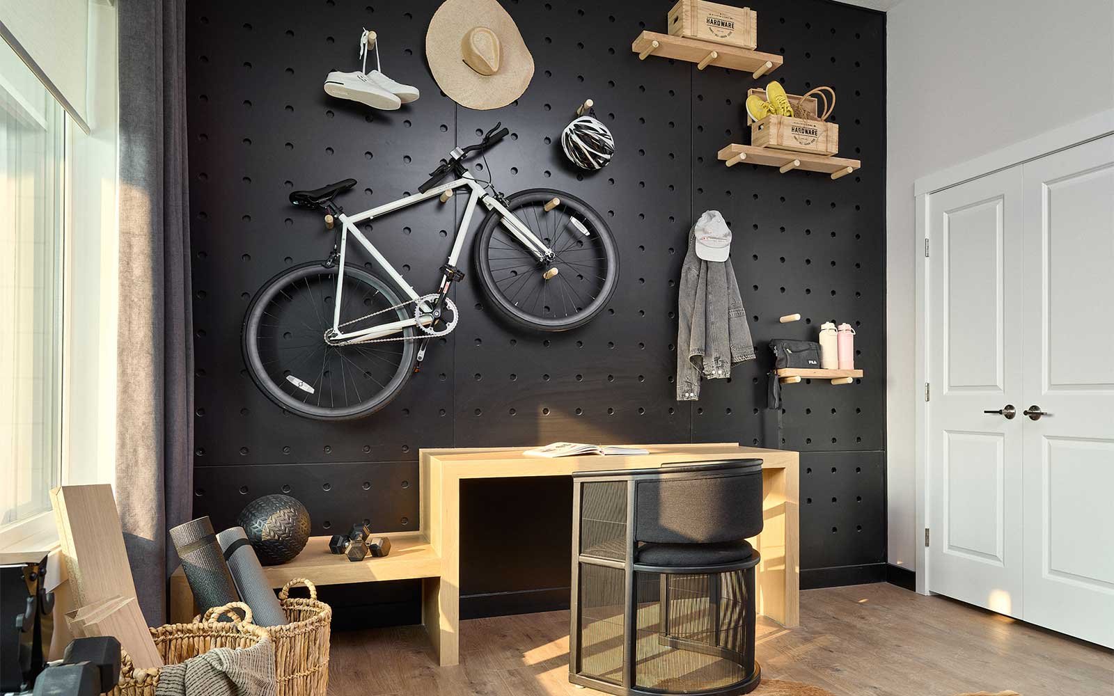 A photo of the flex room in the Alameda show home in Crown Park by Brookfield Residential