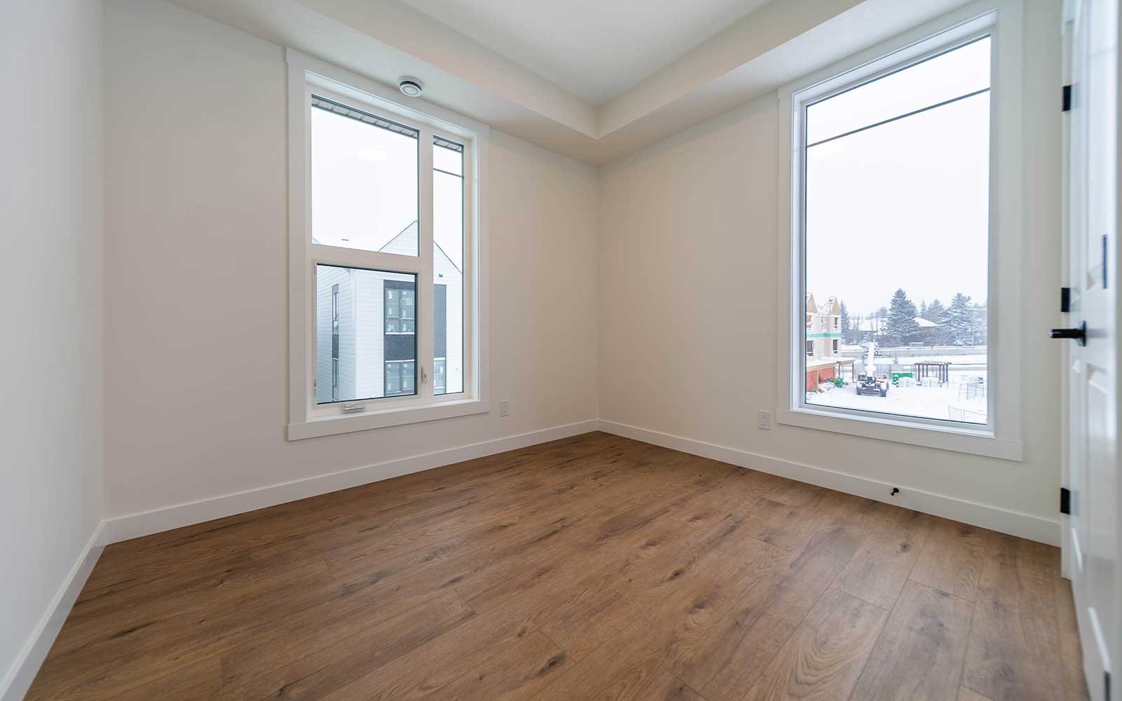 A photo of the bedroom of the Hyde model in Crown Park by Brookfield Residential