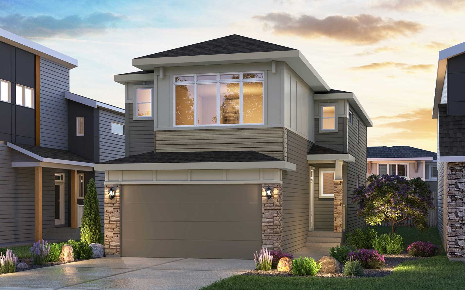 Purcell 24 - Prairie Exterior rendering of the Purcell 24 Prairie