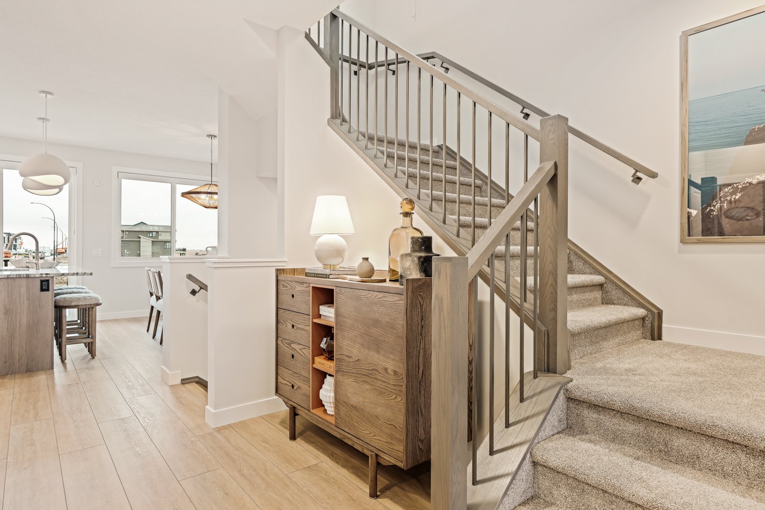 Wicklow - Staircase - Calgary - Brookfield Residential