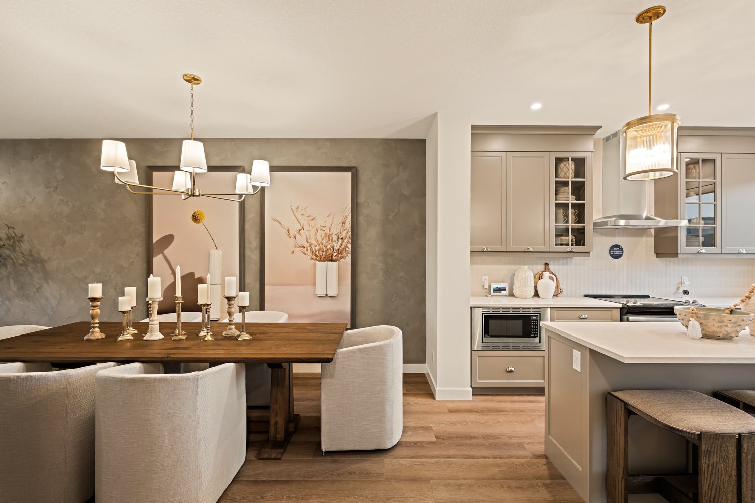 Alder - Dining Area and Kitchen - Calgary - Brookfield Residential