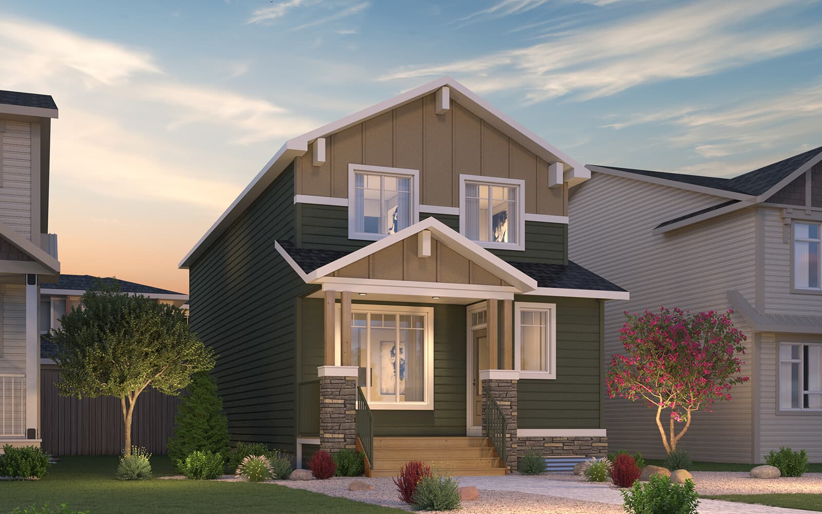 Calgary BrookfieldResidential NewHomes Oxford Craftsman