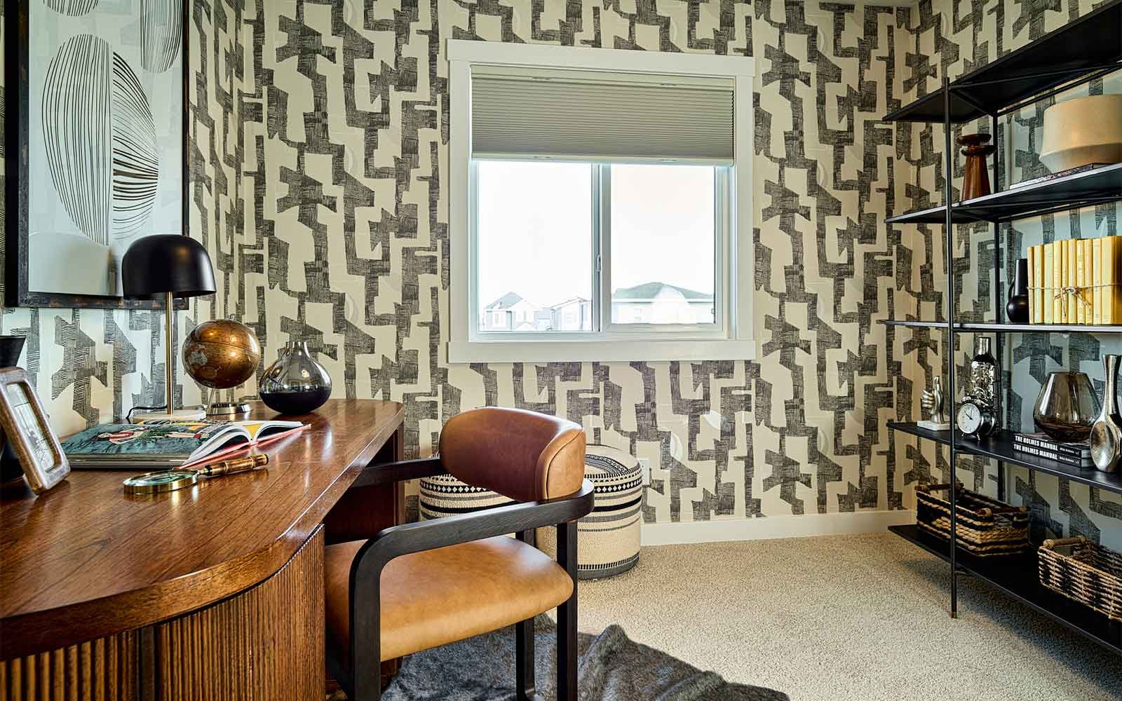 A photo of the secondary bedroom of the Belvedere model by Brookfield Residential.