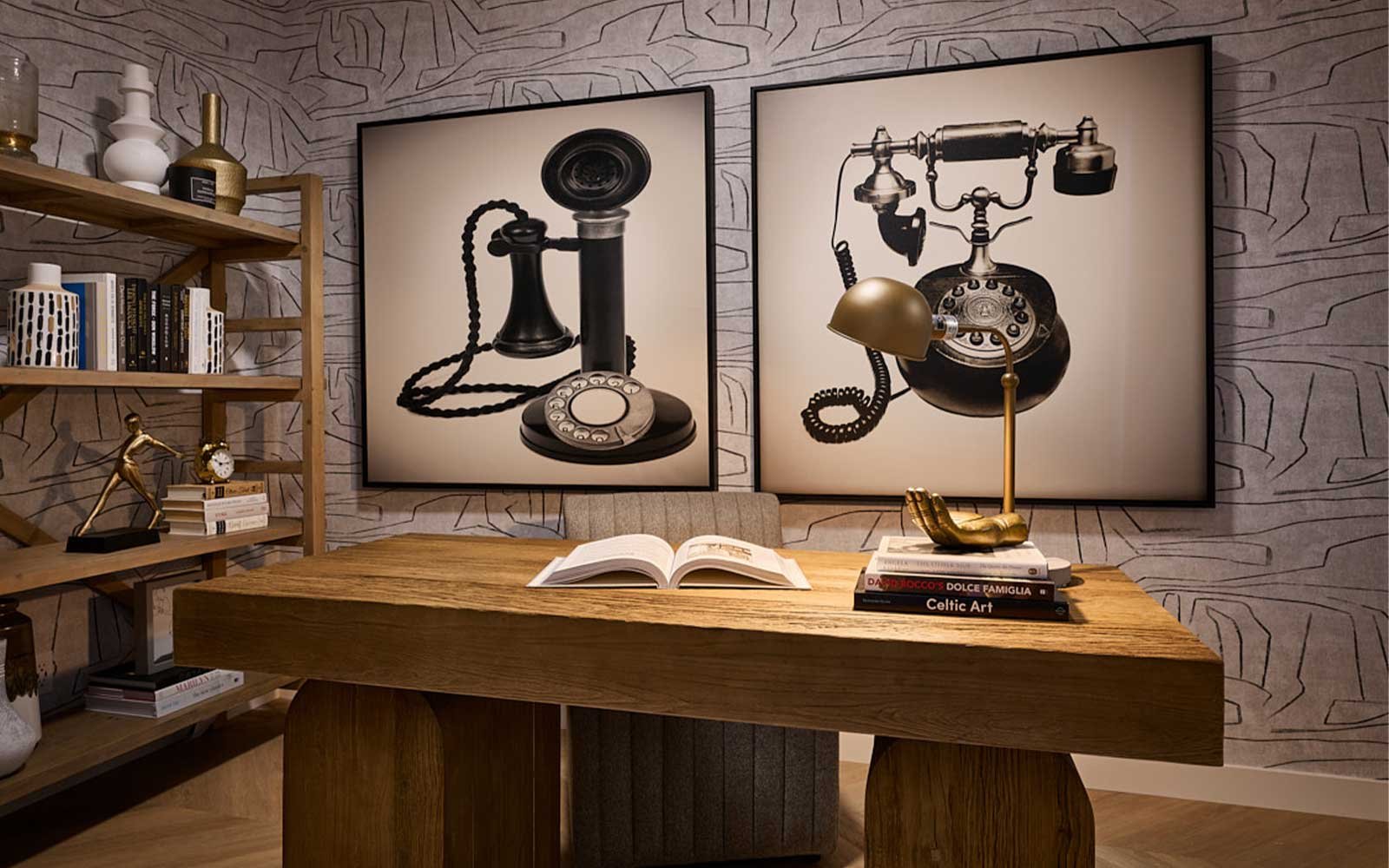 A photo of the flex room of the Oxford show home by Brookfield Residential