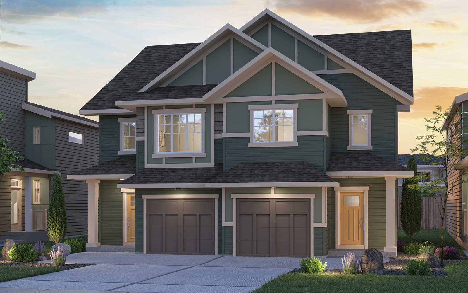 Astoria - Heritage Exterior rendering of the Astoria Heritage style