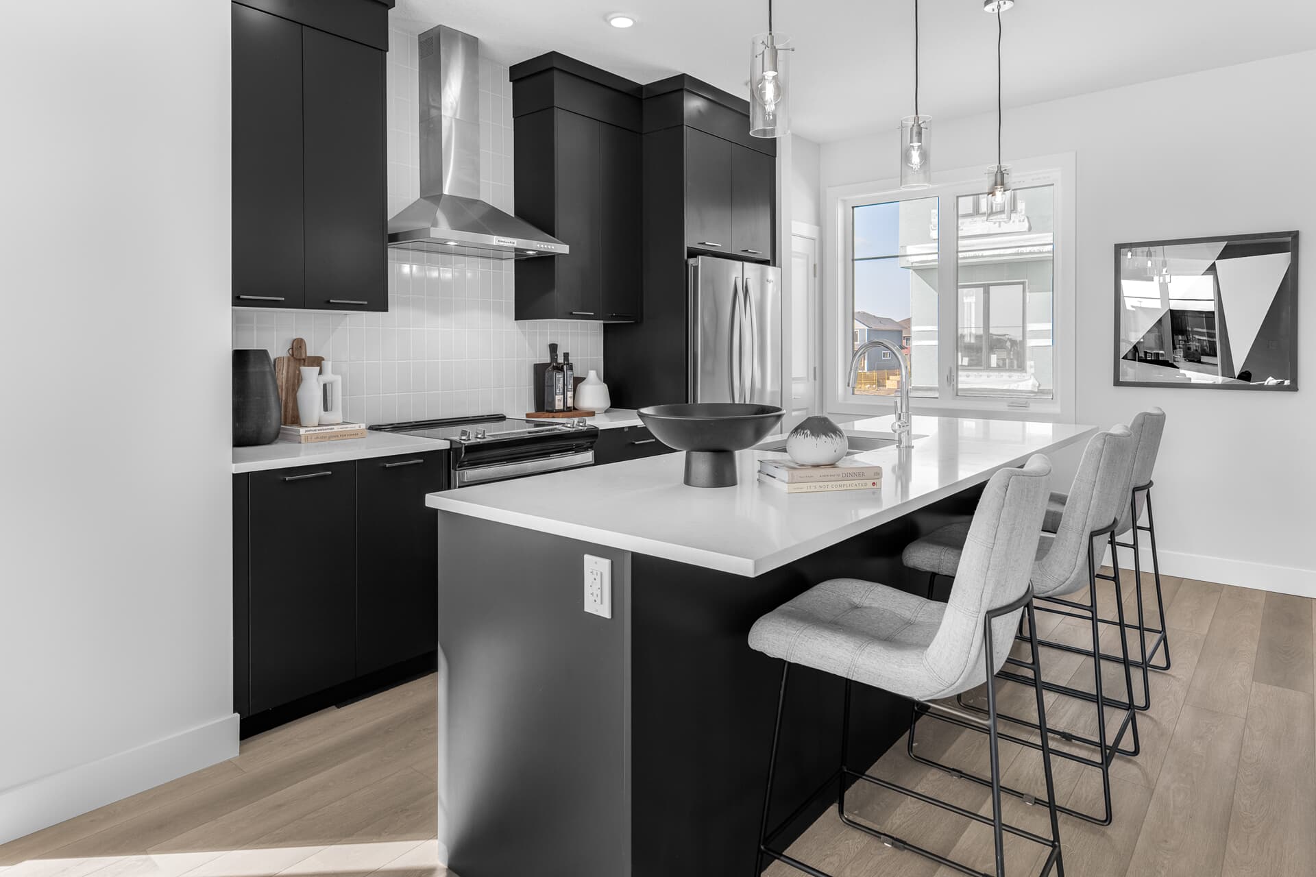 A kitchen in the Everly