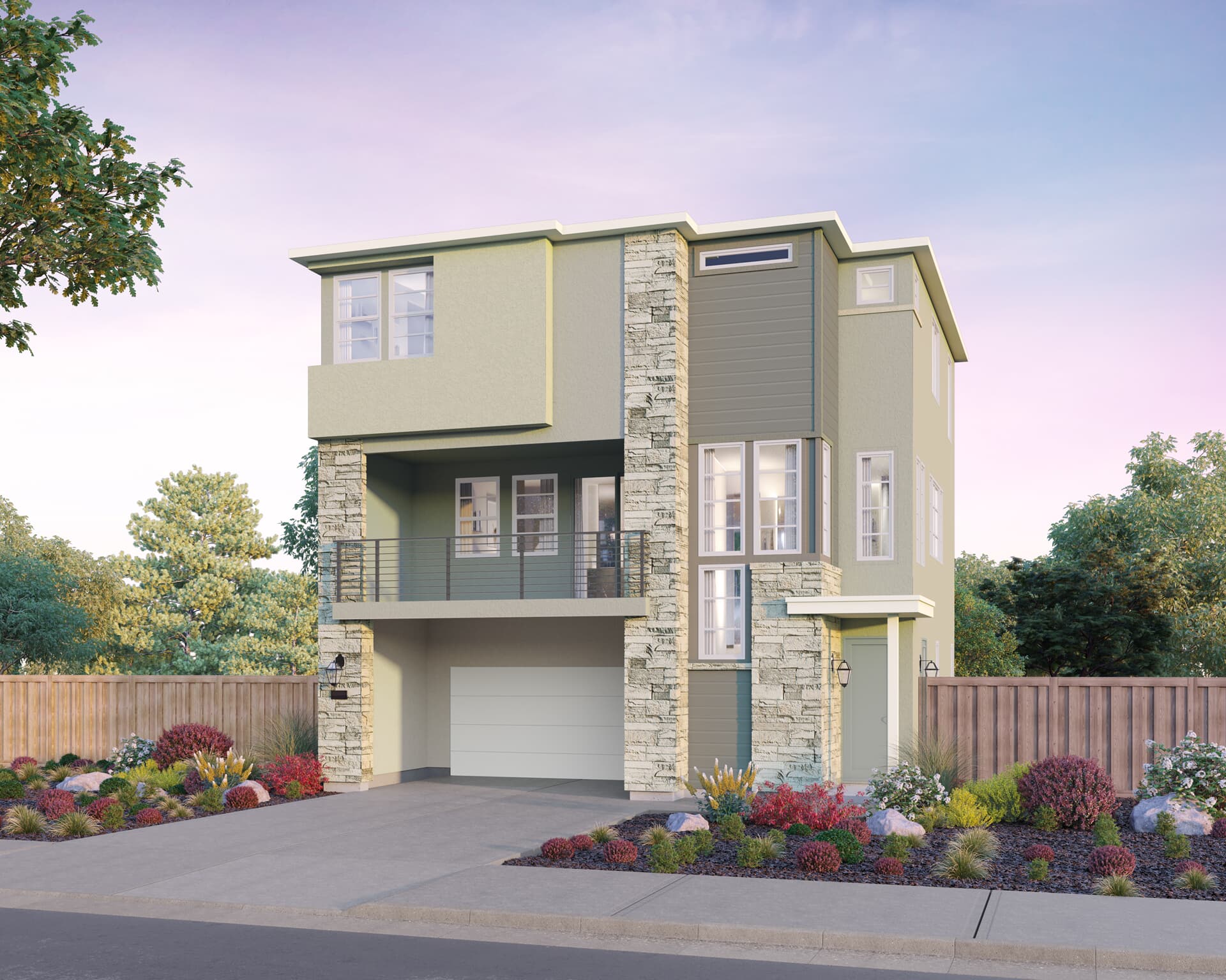 Foundry Plan 1 Elevation B