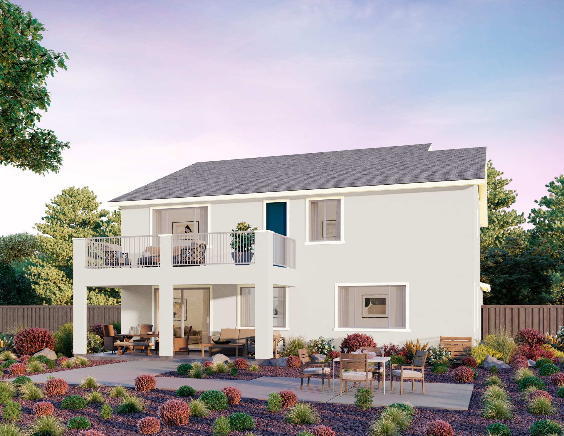 Tesoro Plan 4 - Rear