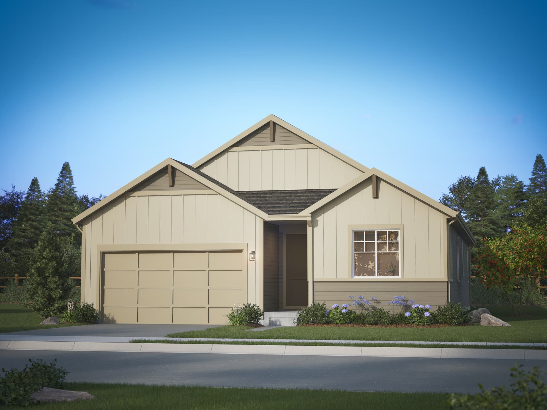 Artisan One Elevation B at Brighton Crossings in Brighton, CO