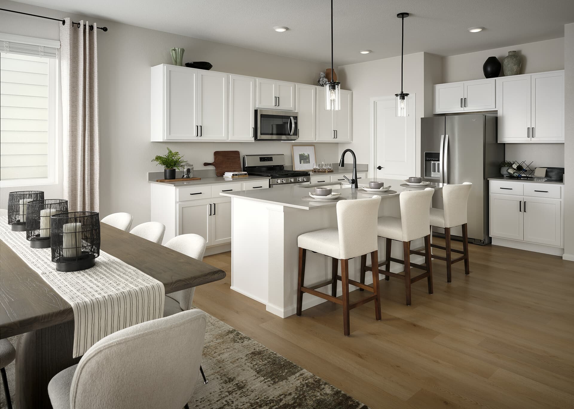 Artisan Two Kitchen and Nook at Brighton Crossings in Brighton, CO