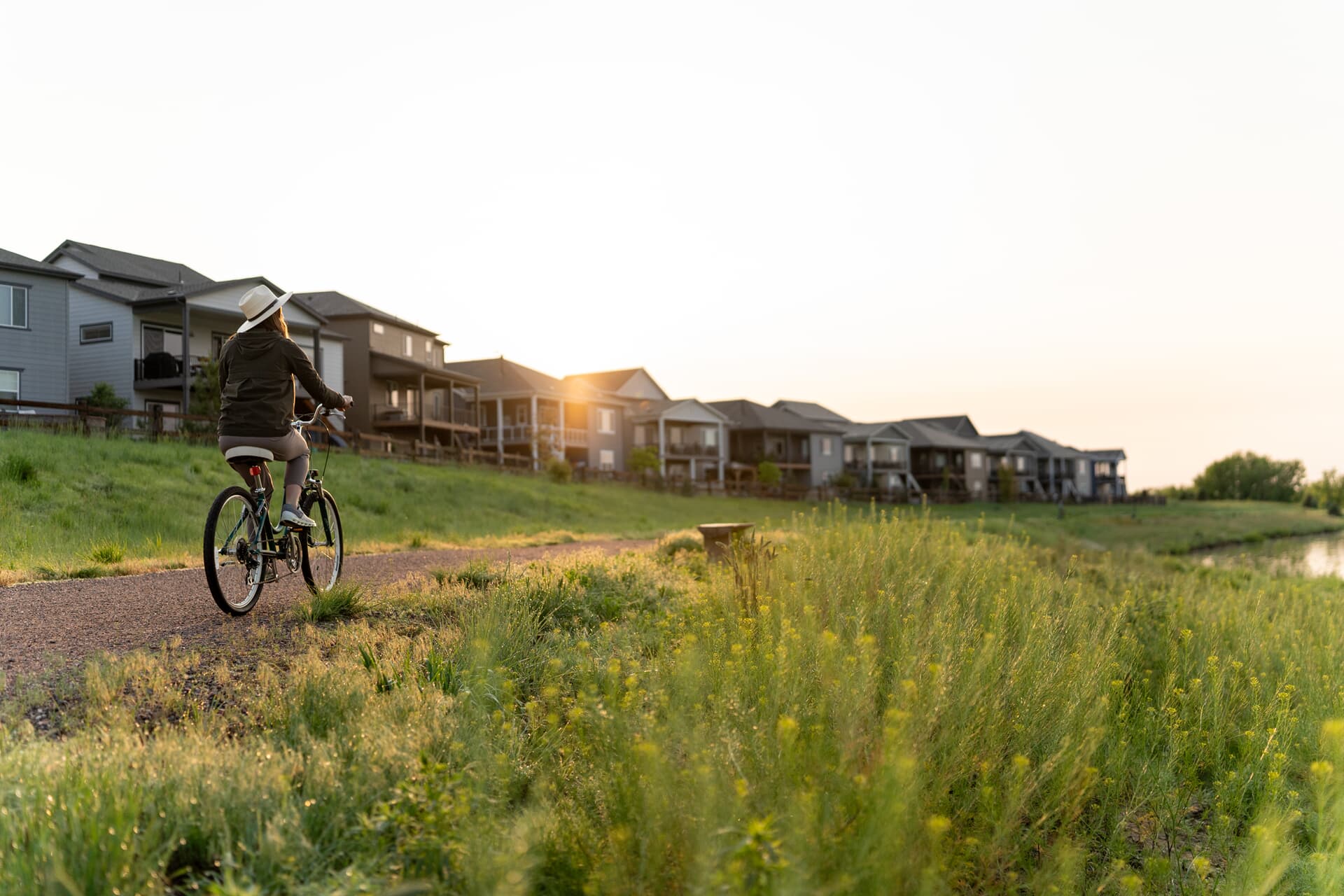 Take a ride around Barefoot Lakes