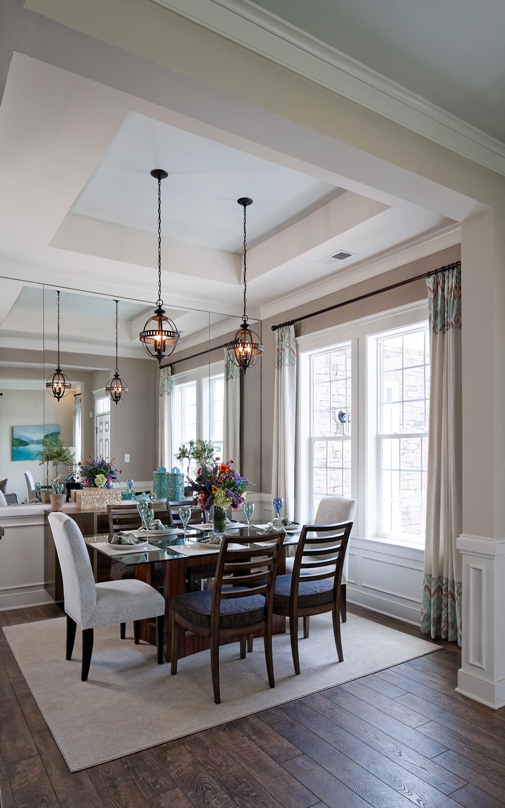 Pearson dining room at Heritage Shores an active adult community in Bridgeville DE 